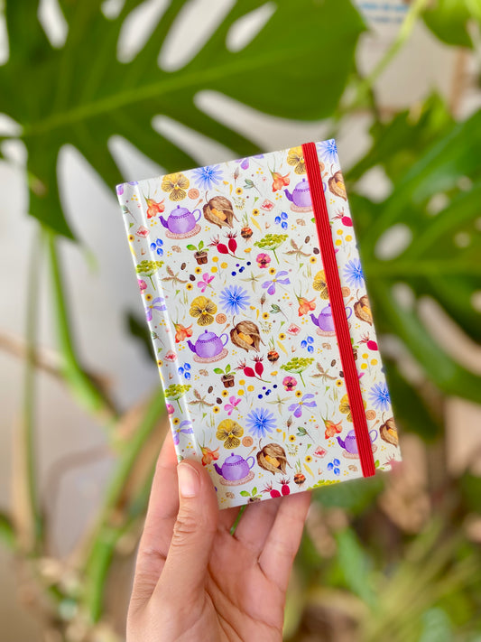 Libreta empastada Té y hierbas